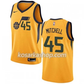 Dres Utah Jazz Donovan Mitchell 45 Nike 2017-18 Siva Swingman